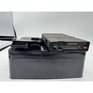 Vintage 80's Passport Escort Radar Detector Cincinnati, OH with clip case  visor